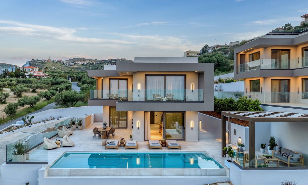 Vathianos Kampos Villa | Olea Hill Villas - Luxury Villa Lamina, by Estia