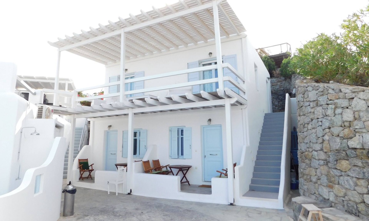 Psarou House | Panoramic 2 Floor Building without swimming pool
