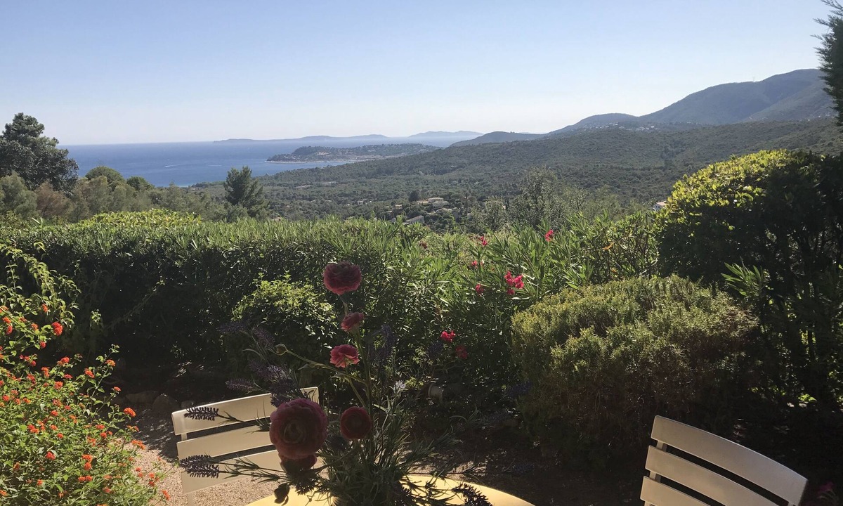 La Croix-Valmer Villa | Provençal villa with sea views & Mediterranean garden, beaches, Wi-Fi, A/C