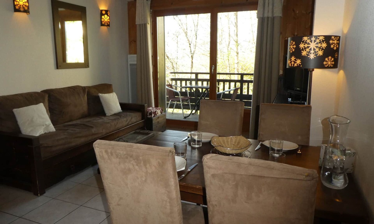 Saint-Gervais-les-Bains Apartment | Quiet apartment for 4 with balcony, garage, and pets welcome