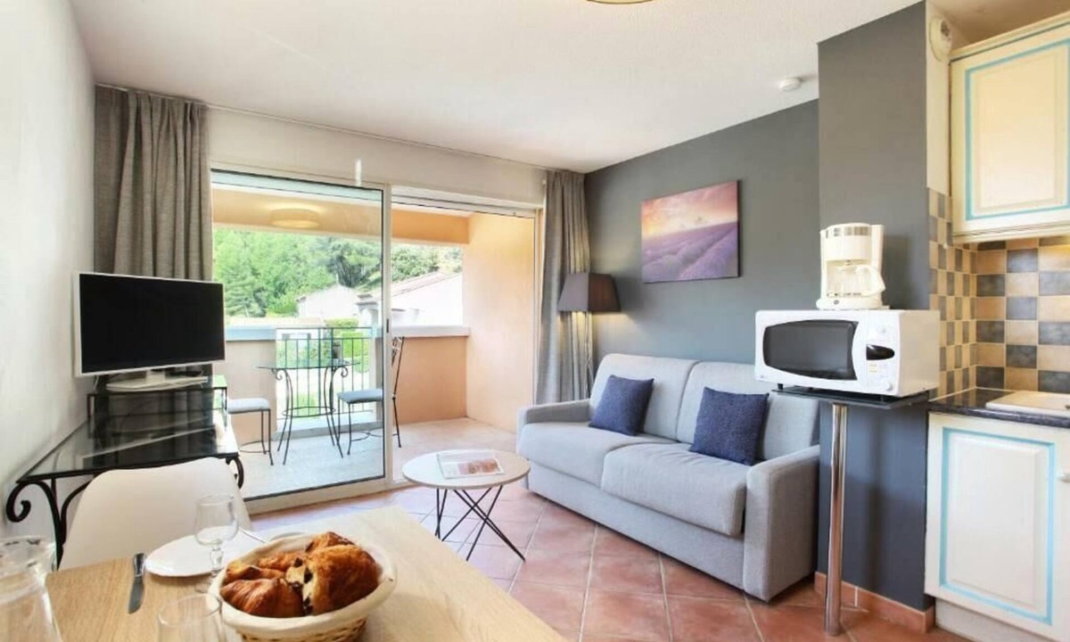 Greoux-les-Bains Apartment | Résidence Odalys La Licorne de Haute Provence *** - Studio 2 People