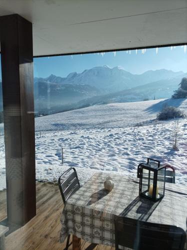 Combloux Apartment | Rez de chaussée très calme vue Mont-Blanc