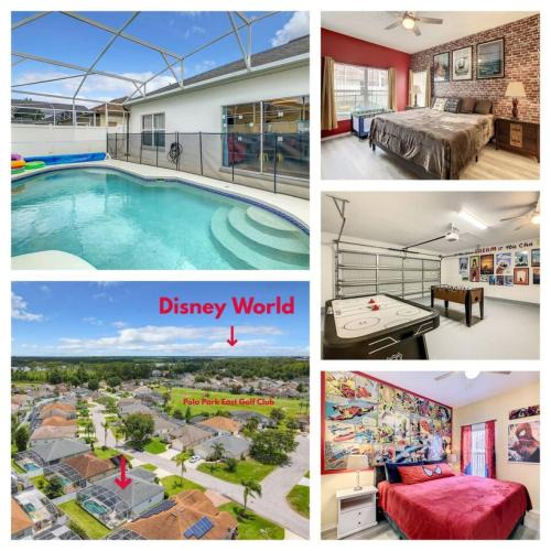 Esprit House | Single Level POOL Home Themed Room by Disney