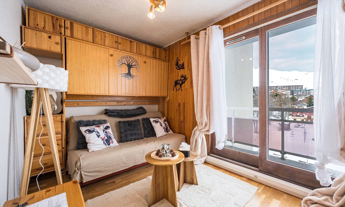La Toussuire Apartment | Studio Champ Pérouze, accès direct aux pistes à La Toussuire