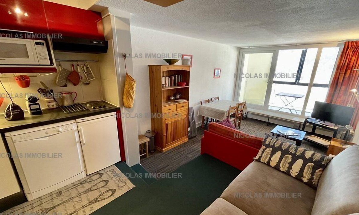 Isola Apartment | STUDIO 4 PERS. FRONT DE NEIGE / SHOPPING MALL