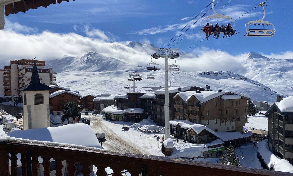 Val-Thorens Apartment | Studio Cabin for 5 people at the foot of the slopes in Val Thorens