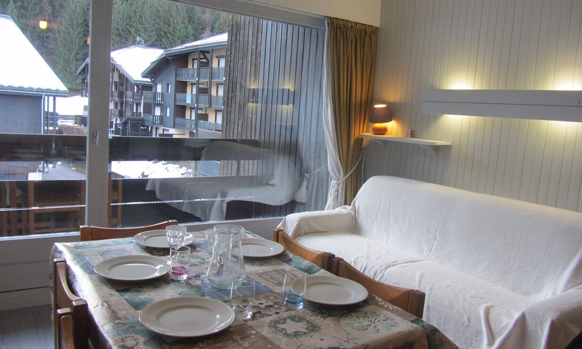 Les Contamines-Montjoie Apartment | Studio with balcony for 5 in Les Contamines-Montjoie, parking included