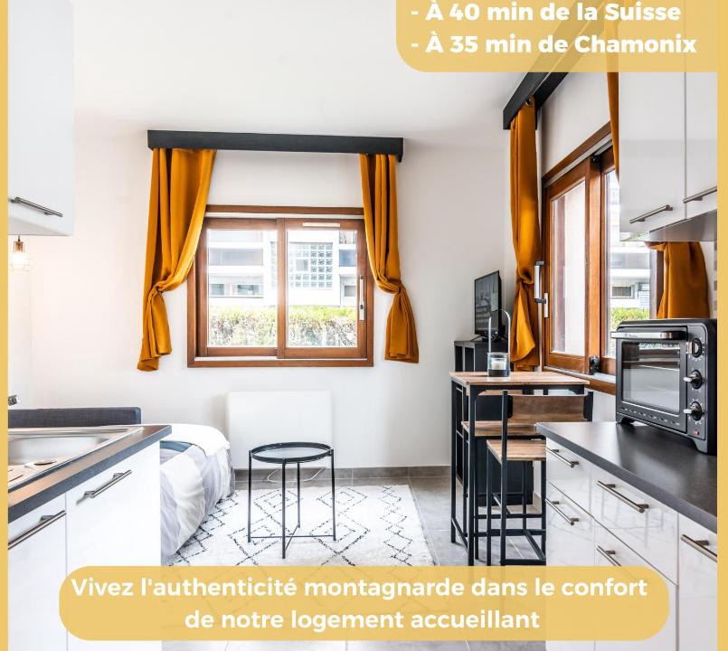 Cluses Apartment | Studio I Haut de Gamme I Cluses
