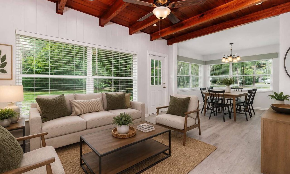 Lakeland House | Sunlit Ranch Escape | Open + Airy + Private