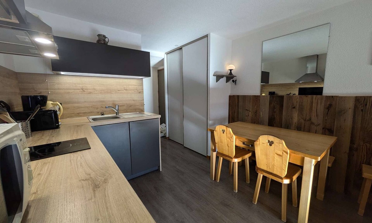 Areches Apartment | Sunny Mountain Duplex, 4 Guests, Pool, Central Village Location