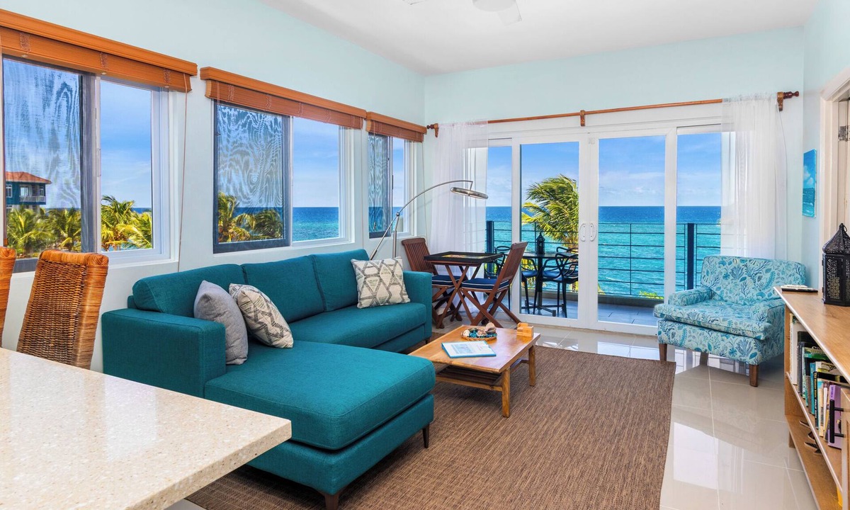 Tower Isle Apartment | Teal Horizon OceanfrontCaribbean Escape