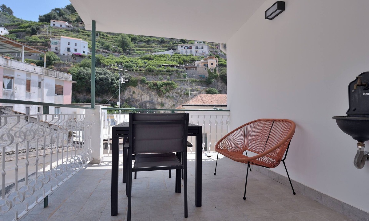 Minori Apartment | The Bell Tower Clock with terrace