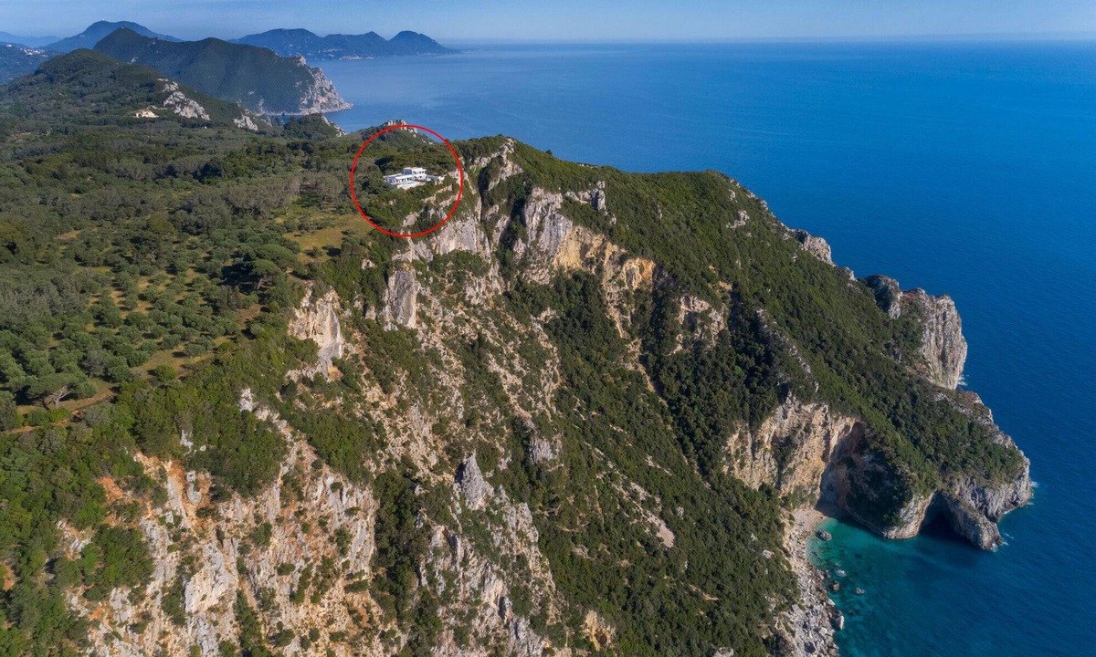 Paleokastritsa Villa | The Clifftop Villa - Ensconced in Nature's Magnificence