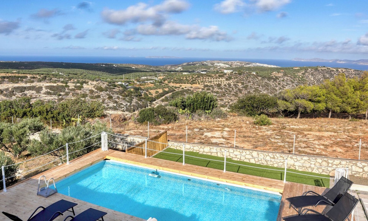 Sitia Villa | Theasis Serenity Residence, Secluded Private Pool Retreat with Sea View