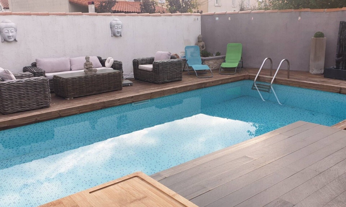 Bompas Villa | Villa 8p piscine +spa + climatisation proche des plages