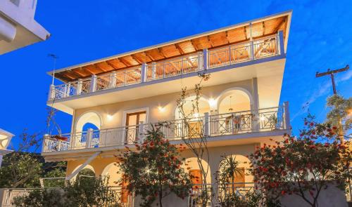 Alikanas Villa | Villa Eleni - Maisonette with Ocean panorama terrace