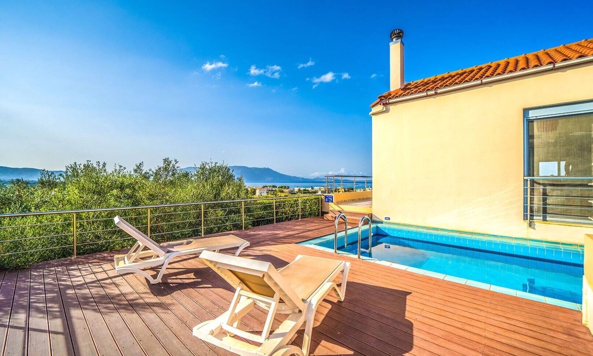 Nopigia Villa | Villa Levantes, Breathtaking Sea & Mountain View!