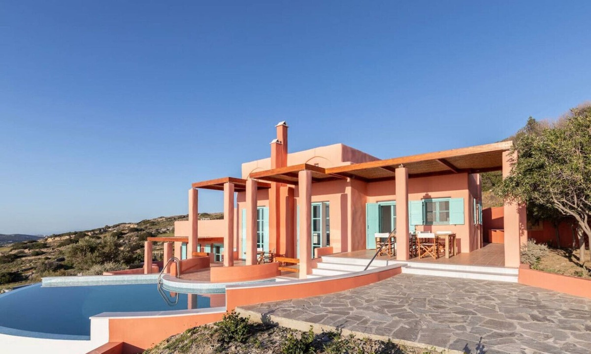Syros House | Villa Malia, Eco-Chic Villa with SeaViews