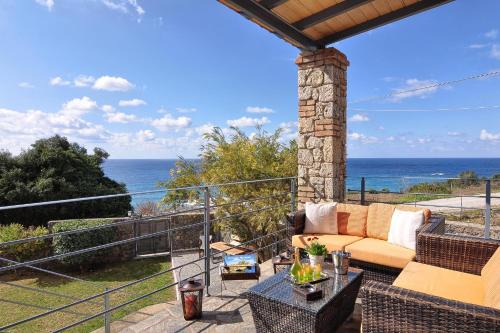 Paramonas Villa | Villa Nikolas stone house with stynning seaview