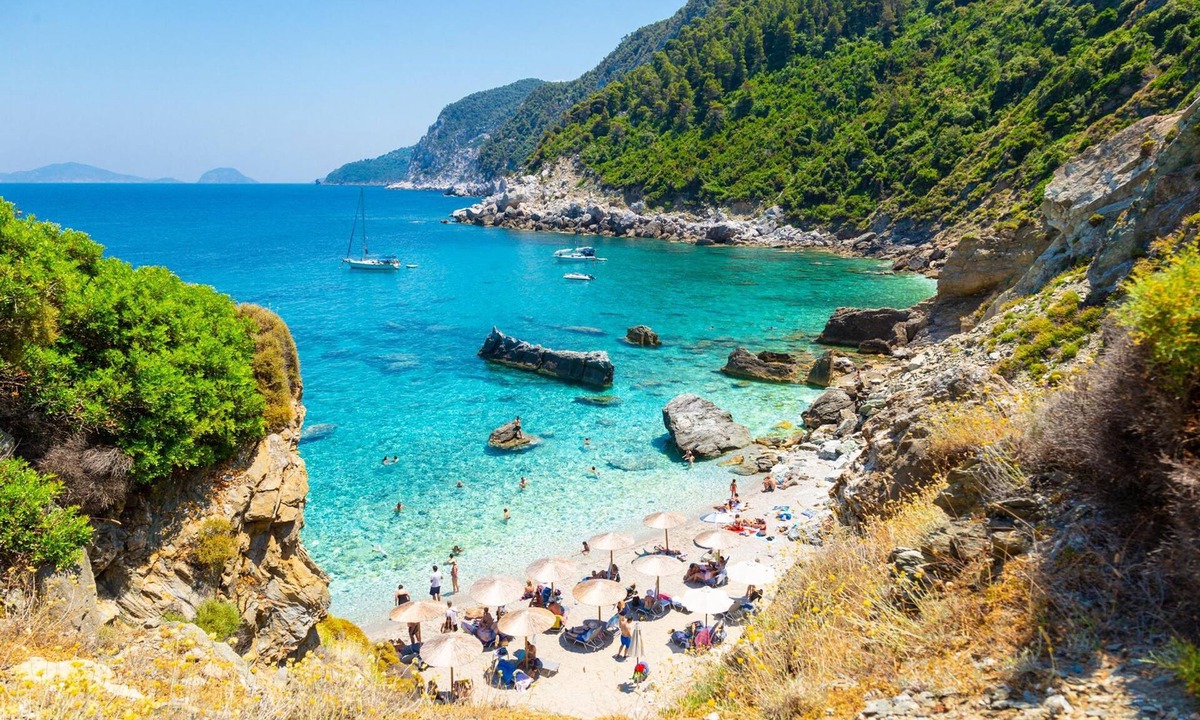 Skopelos Villa | Villa Ourania Large Private Pool Sea Views A C Wifi - 1491