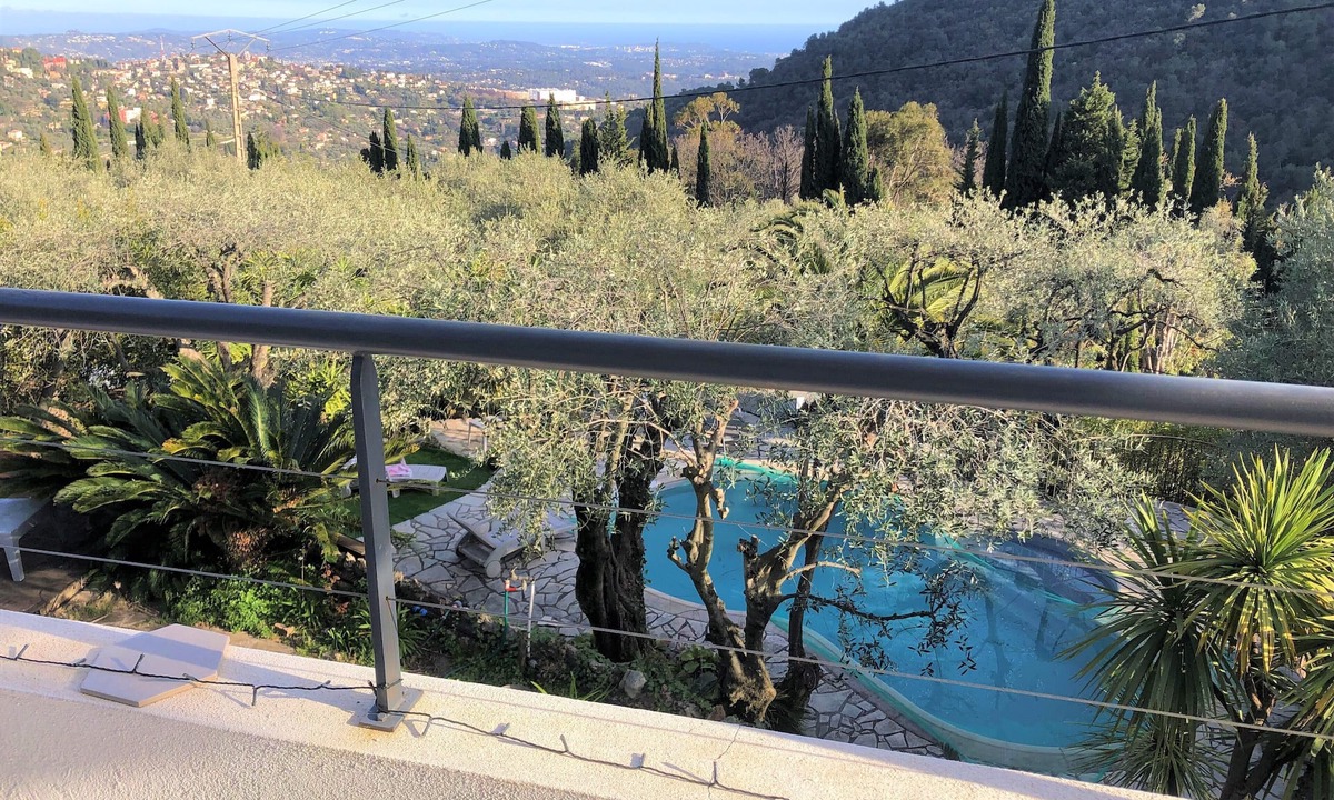 Grasse House | Villa vue mer et Oliviers