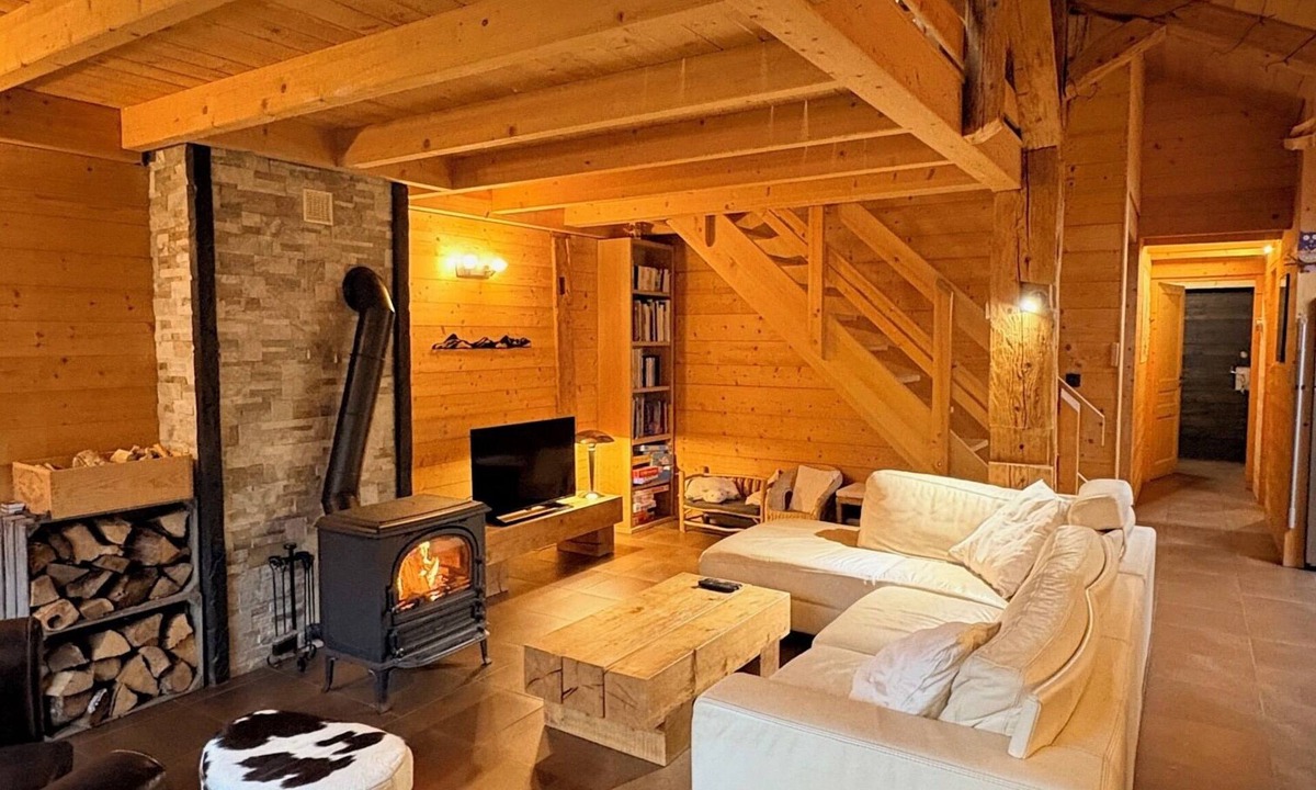 La Chapelle-d'Abondance Apartment | Warm and spacious duplex in Abondance farmhouse 135m2