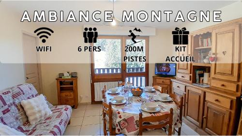 Hirmentaz Apartment | Y Hôtes- Ambiance Montagne T2 Station Hirmentaz