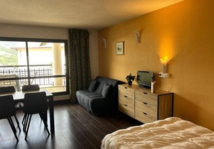 1st floor, swimming pool, hammam, terrace, parking, tv, 27m², Pra Loup