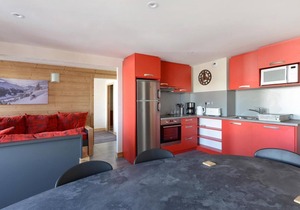 3rd floor, balcony, tv, ski locker, 73m², Montchavin La Plagne