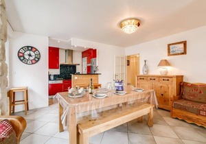 50m from resort center, 1st floor, view mountain, tv, 78m², Tignes