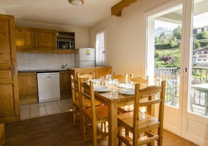 5th floor, swimming pool, balcony, parking, tv, 44m², Saint Gervais