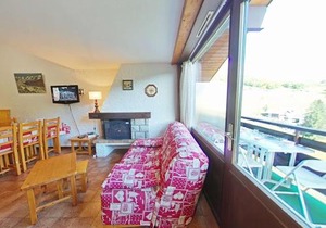 Appartement 3 pièces/6 pers avec cheminée et parking couvert - FR-1-241-229