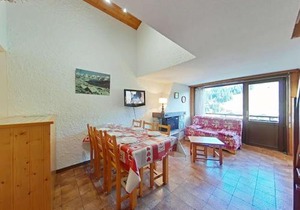 Appartement 3 pièces/6 pers avec cheminée et parking couvert - FR-1-241-229