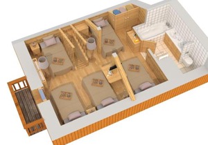 Chalet familial rénové avec sauna près des pistes - FR-1-565-10