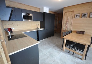 New and warm apartment with panoramic view, direct access to the slopes