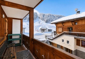 Résidence Les Oursons - Appartement cosy pour quatre personnes au pied des pistes de l'Espace Diamant MAE-2354