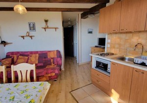 Studio pour 2 avec balcon sud, proche station - FR-1-393-20