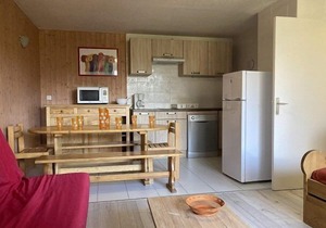 Two-room cabin residence ROUND POINT DES PISTES center station in Orcières Merlette - Alpes .