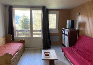 Two-room cabin residence ROUND POINT DES PISTES center station in Orcières Merlette - Alpes .