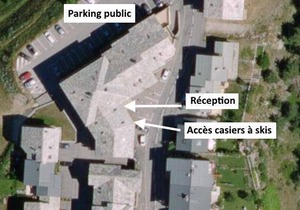 Wifi, floor -1, terrace, tv, ski locker, 33m², Aussois