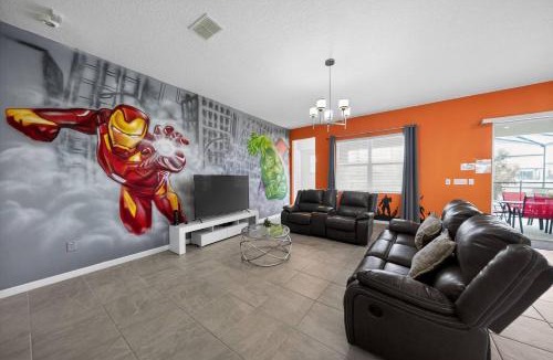 Kissimmee House | 12BR Mansion | Sleeps 30+, GameRoom, Pool, Resort!