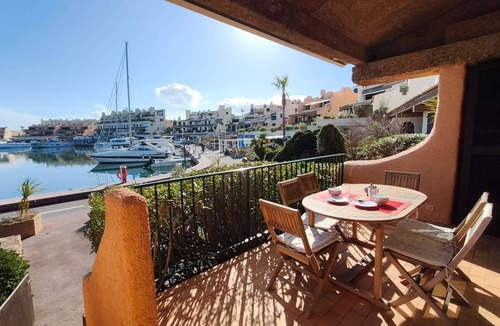 Port Cogolin Apartment | 2 bedroom apartment overlooking the marina with a sea view