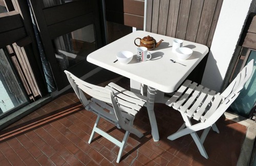 Saint-Gervais-les-Bains Apartment | 2nd floor, balcony, parking, tv, ski locker, 25m², Saint Gervais
