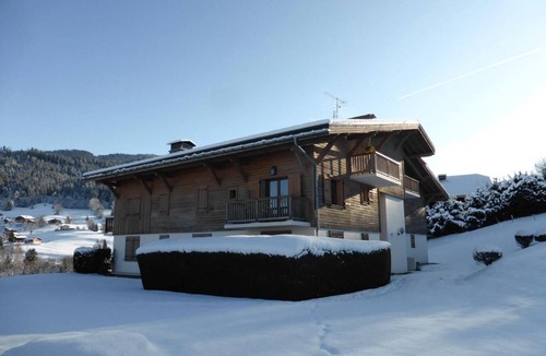 Combloux Apartment | 2nd floor, balcony, parking, tv, 17m², Combloux