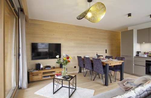 Bergers Apartment | 2nd floor, fitness, swimming pool, sauna, hammam, balcony, tv, ski locker, 50m², Alpe d'Huez