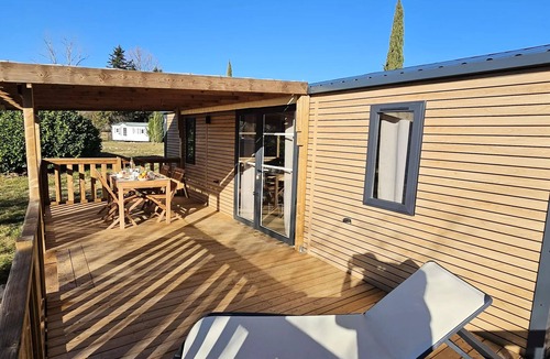 Saint-Laurent-du-Verdon House | 3-Room Mobile Home for 4 People (Accessible), Air-Conditioned