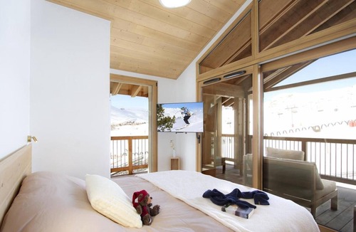 Bergers Apartment | 3rd floor, fitness, swimming pool, sauna, hammam, balcony, tv, ski locker, 93m², Alpe d'Huez