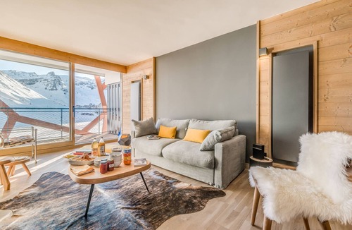 Tignes le Lac Apartment | 4* Apartment in Tignes le Lac - 3 Beds, 9 ppl, south balcony