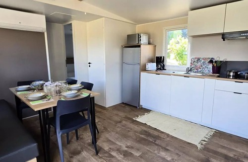 Saint-Laurent-du-Verdon House | 4-Room Mobile Home for 6 People with Air Conditioning