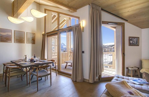 Bergers Apartment | 4th floor, fitness, swimming pool, sauna, hammam, balcony, tv, ski locker, 115m², Alpe d'Huez